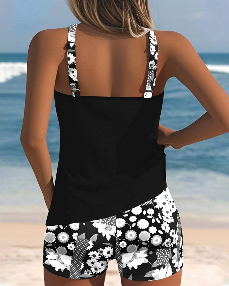 Blanc-Paris™ | Ensemble de Maillot de Bain Tendance