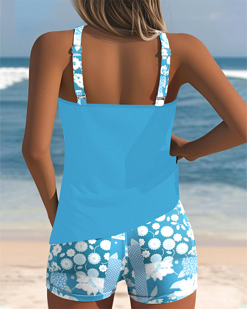 Blanc-Paris™ | Ensemble de Maillot de Bain Tendance