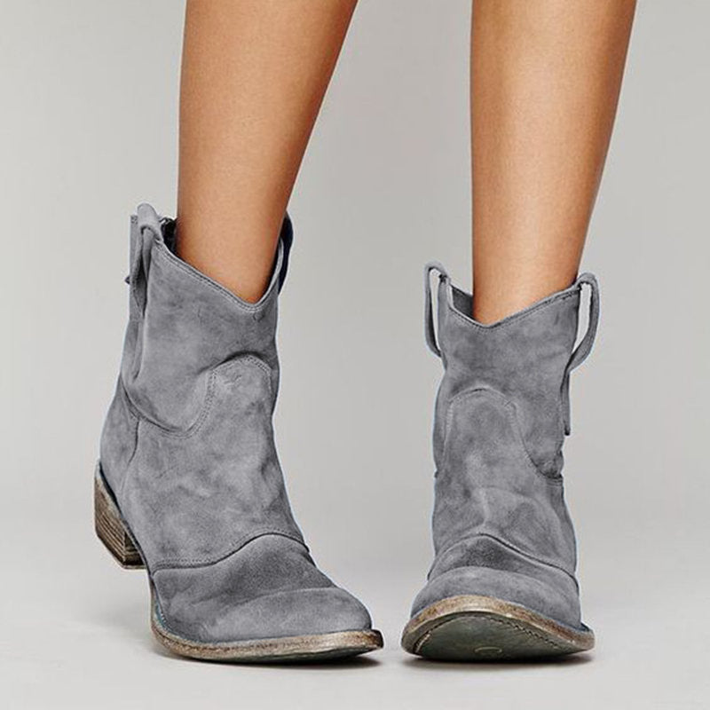 Patricia | Bottines en daim