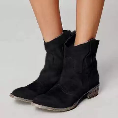 Patricia | Bottines en daim