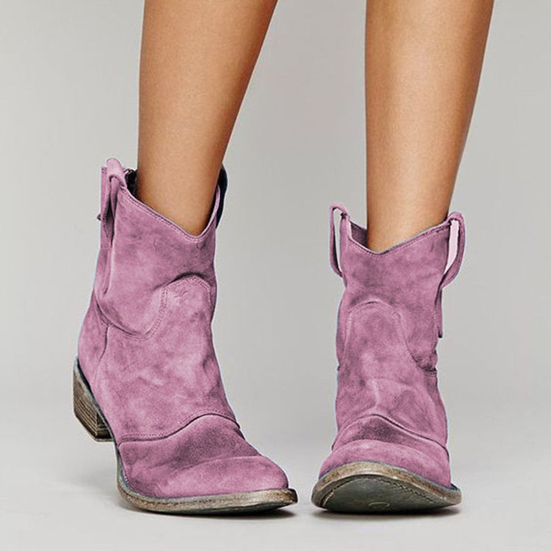 Patricia | Bottines en daim