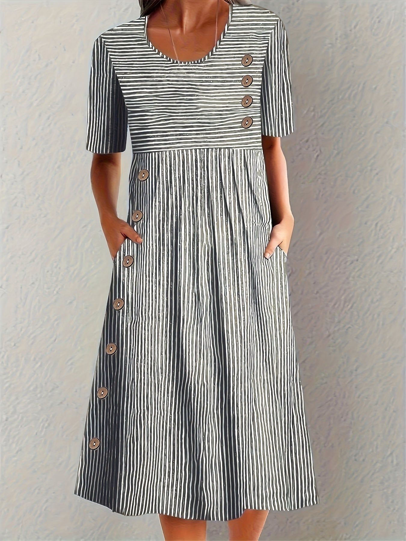 Sofia™ | Robe d'été rayée