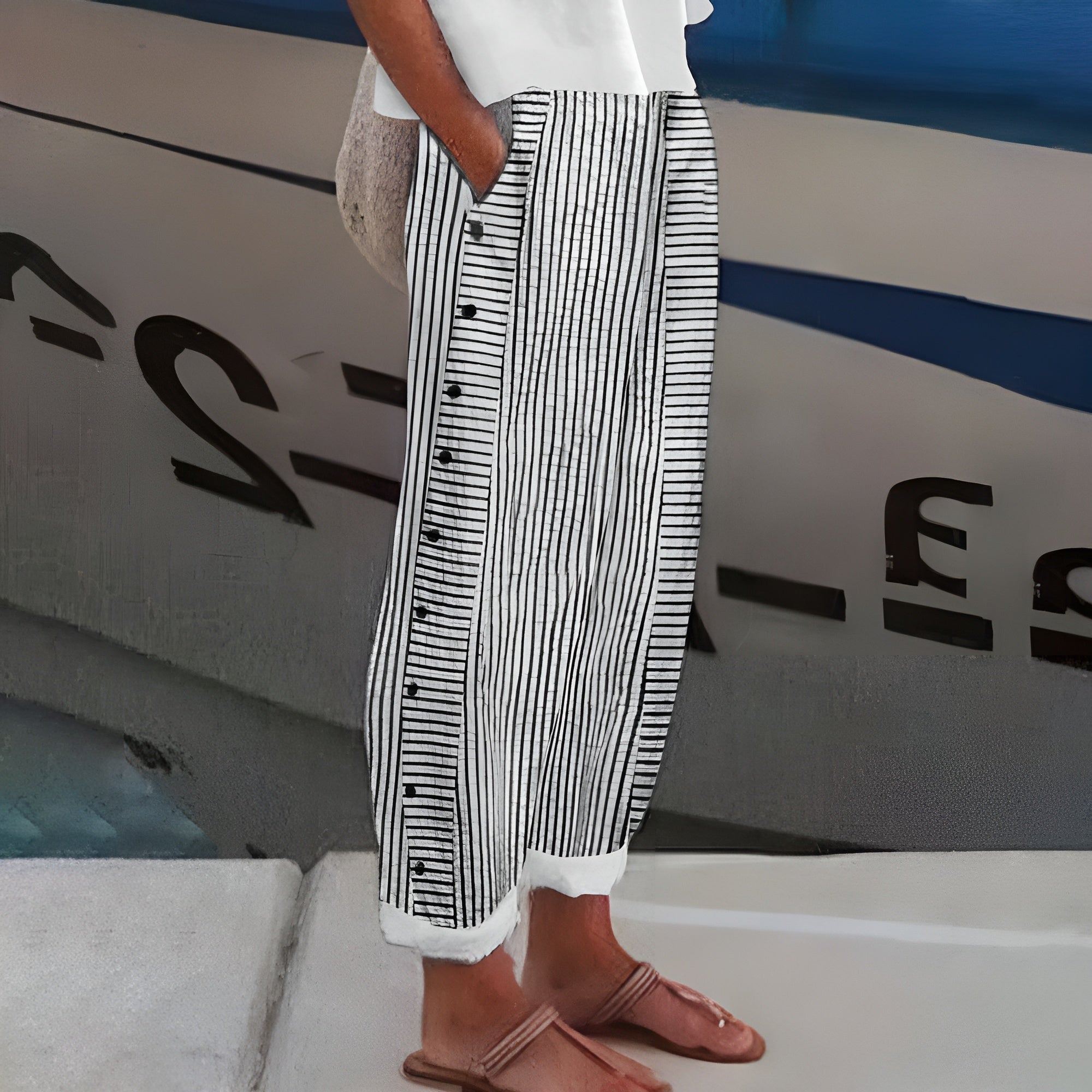 Jacqueline | Pantalon en lin léger