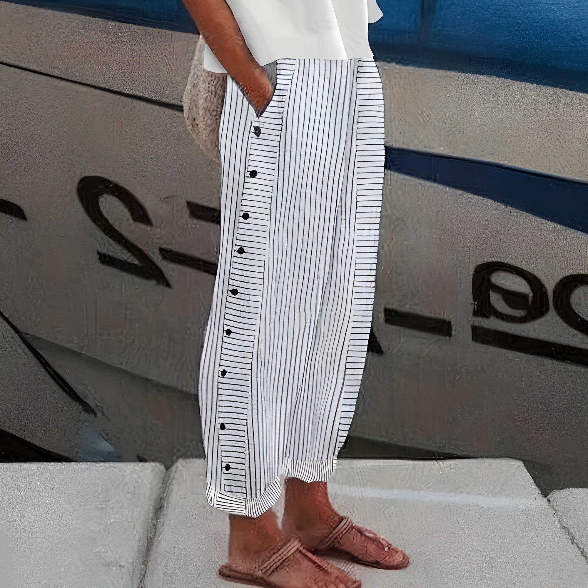 Jacqueline | Pantalon en lin léger