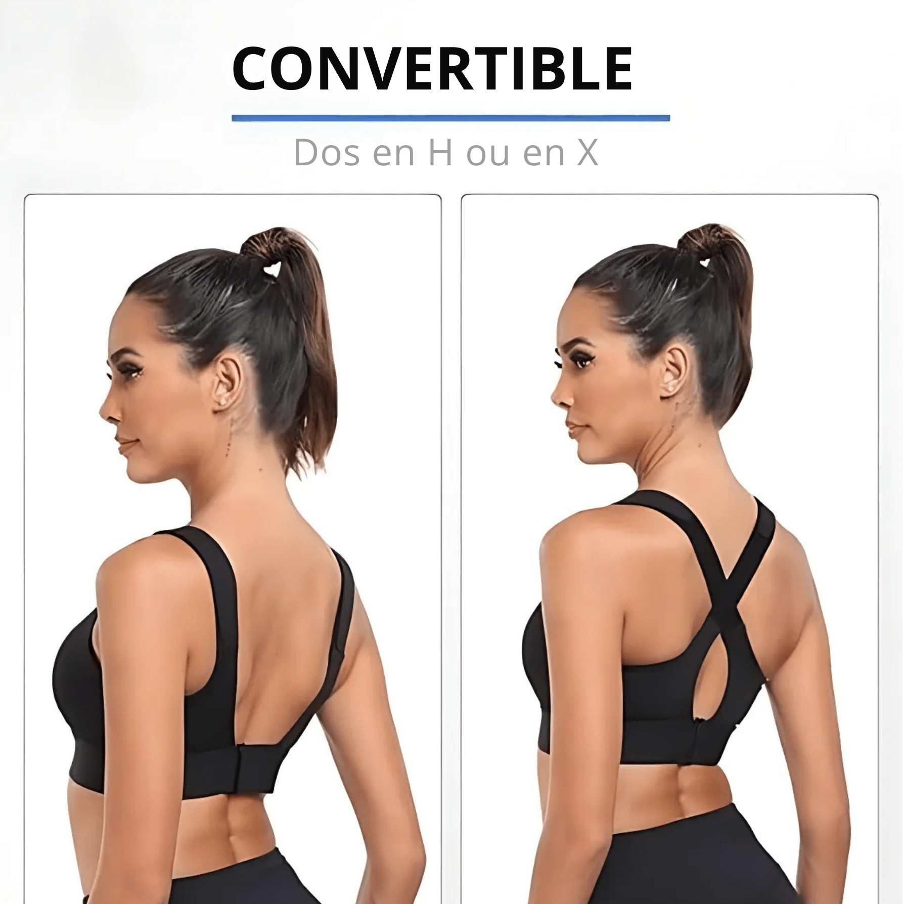 Brassière Fit&Go - Maintien, confort et liberté de mouvement