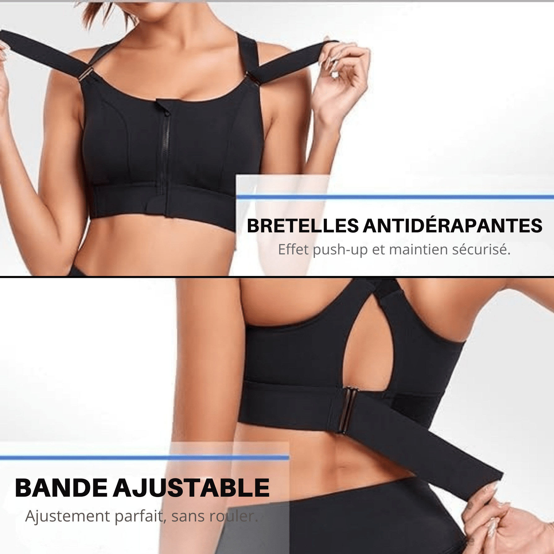 Brassière Fit&Go - Maintien, confort et liberté de mouvement