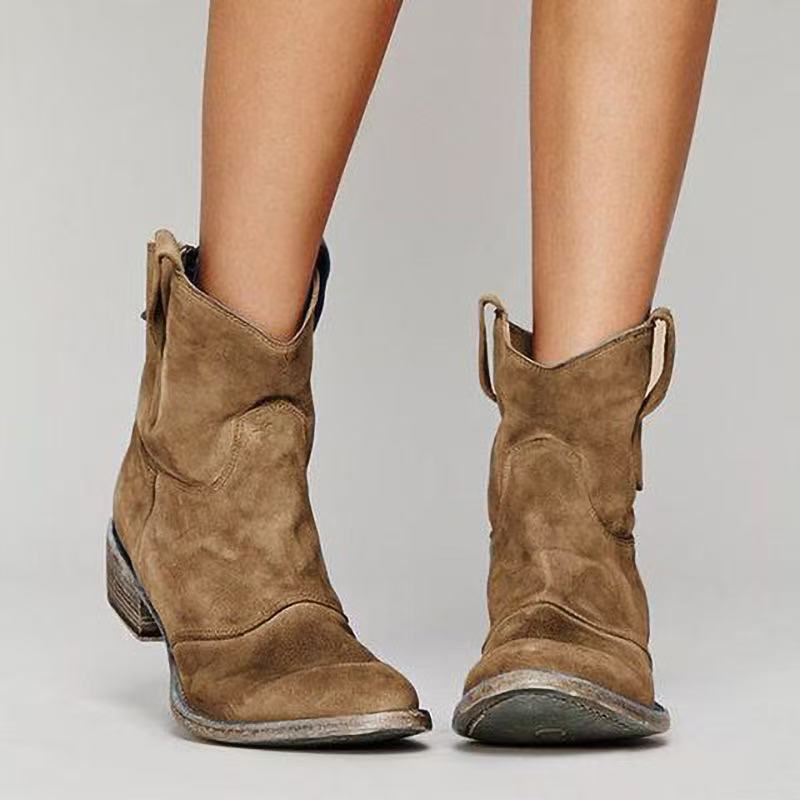 Patricia | Bottines en daim