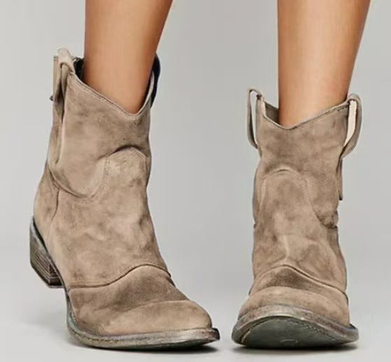 Patricia | Bottines en daim
