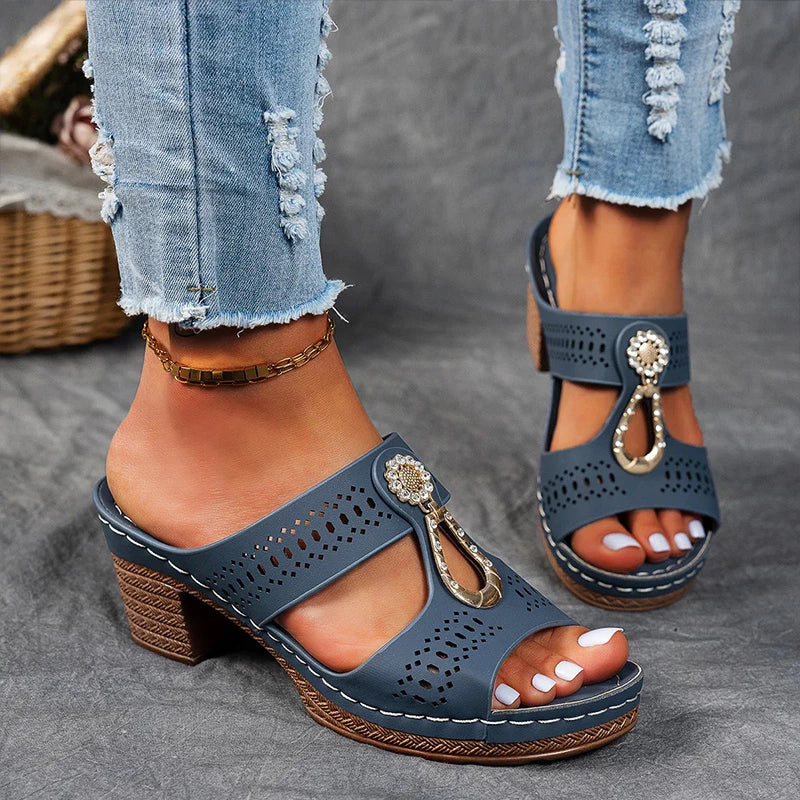 Maria™ | Sandales Orthopédiques Chic et Confortables