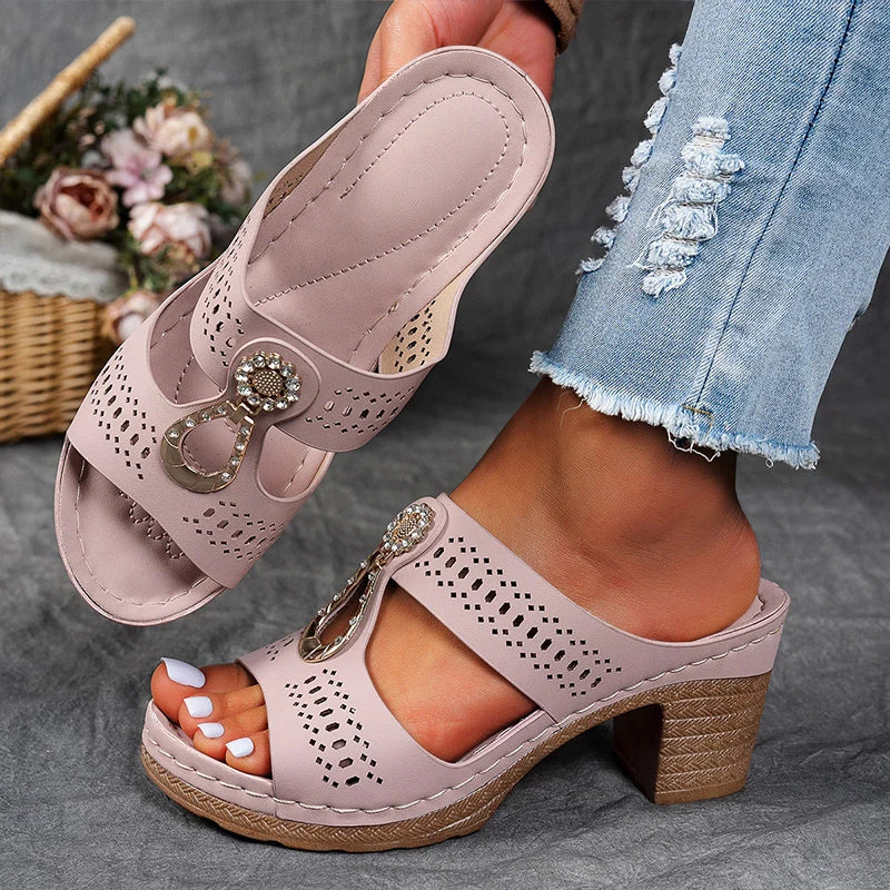 Maria™ | Sandales Orthopédiques Chic et Confortables