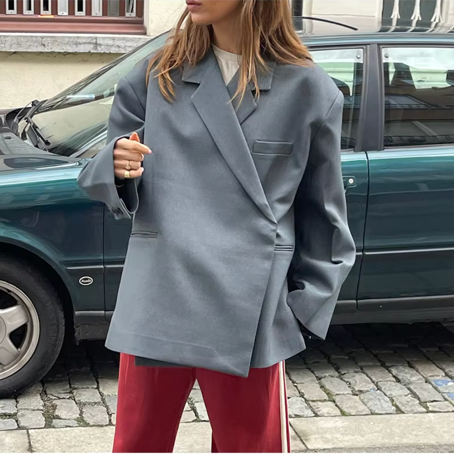 Blanc-Paris™ | Blazer oversize élégant
