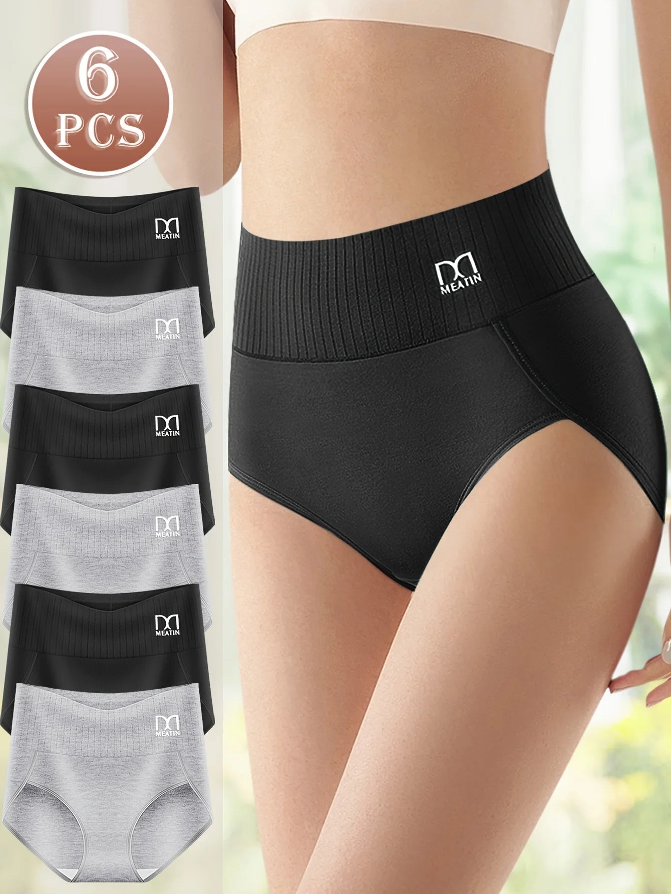 Slimfit™ | Sous-vêtements taille haute pour corriger le ventre (lot de 6)