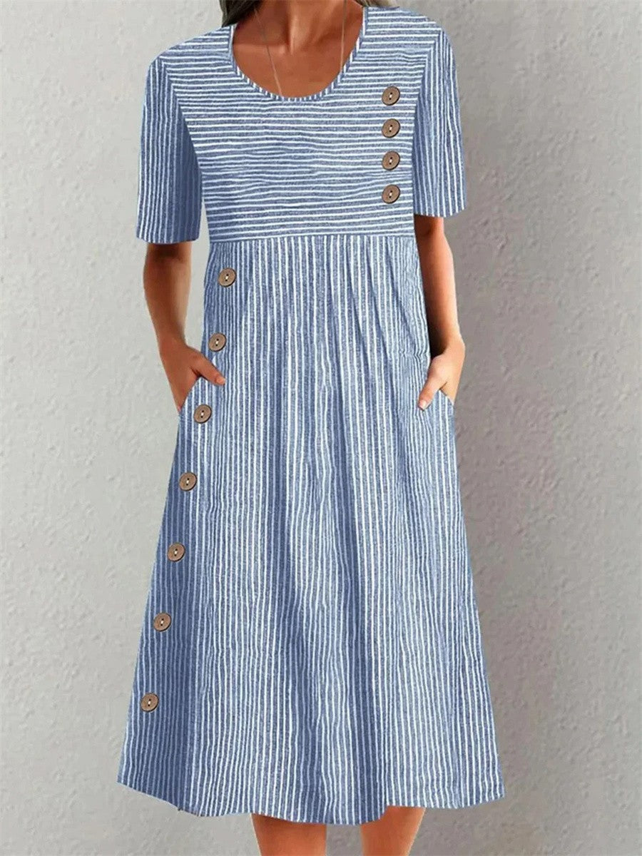Sofia™ | Robe d'été rayée