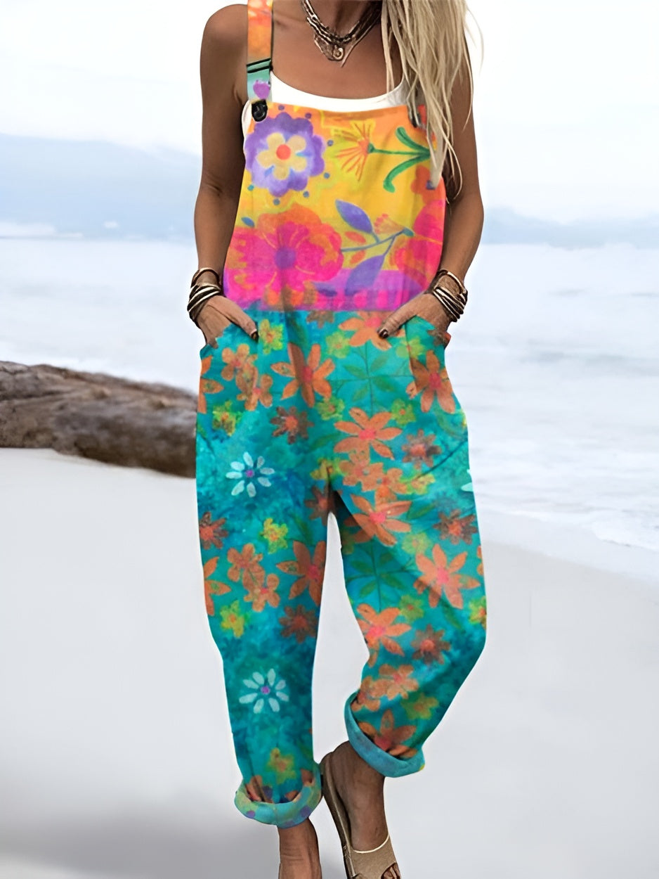 Liv™ | Combinaison Aquarelle Fleurs
